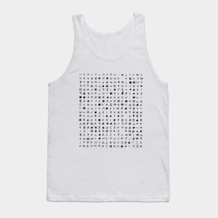 Zodiac Cipher Tank Top